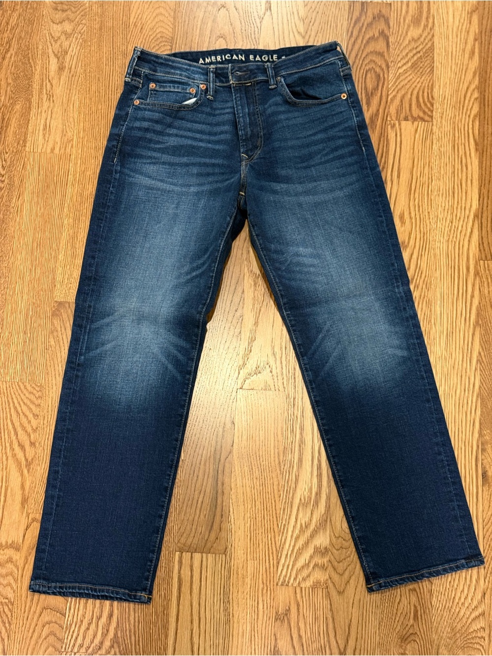 American Eagle Outfitters AirFlex+ Original Straight Jeans (33x30)